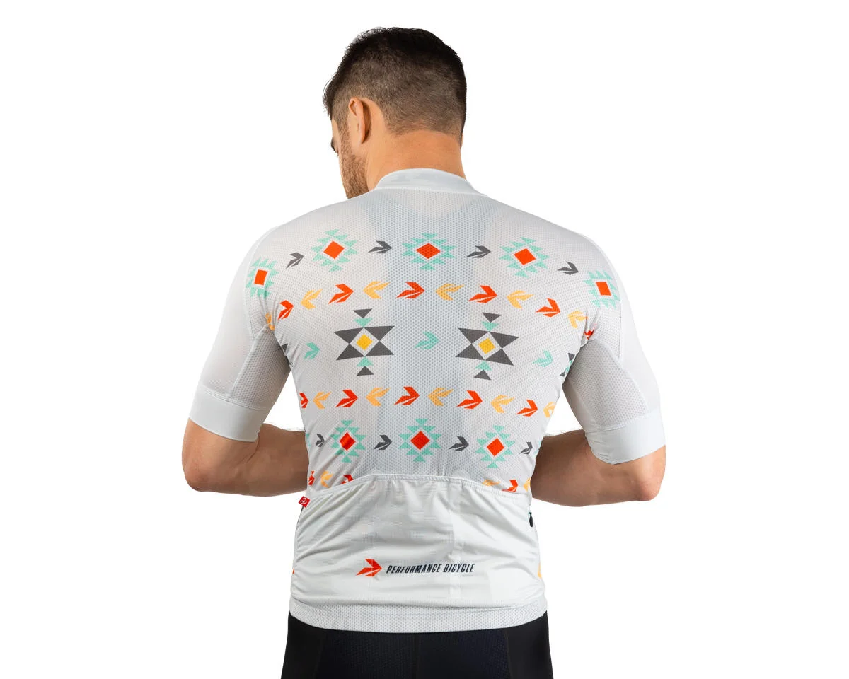 Performance Men's Nova Pro Cycling Jersey (Wander West) (Slim) (L)
